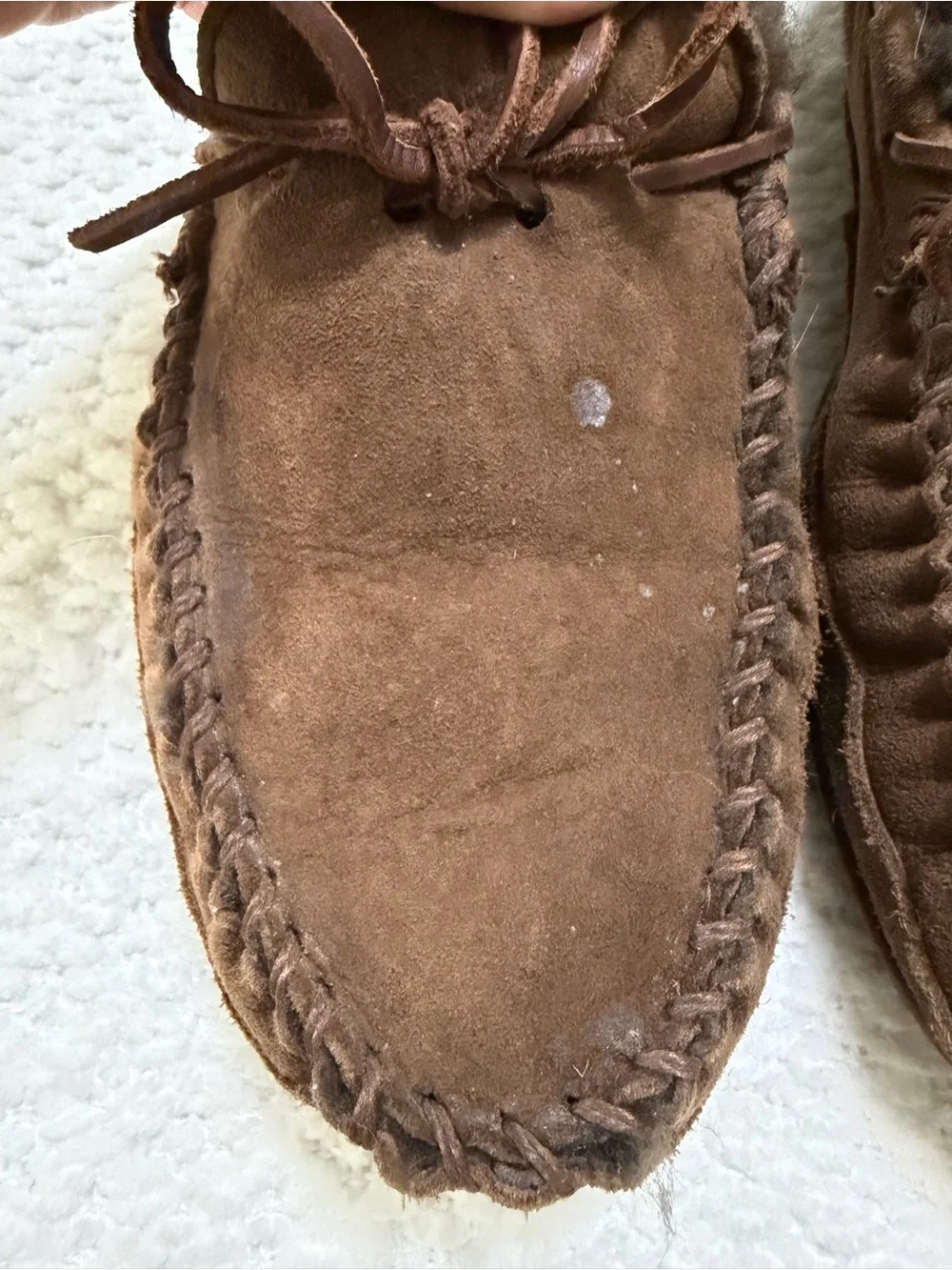 L.L. Bean Wicked Good Moccasins Dark Brown Slippers Men’s Size 11